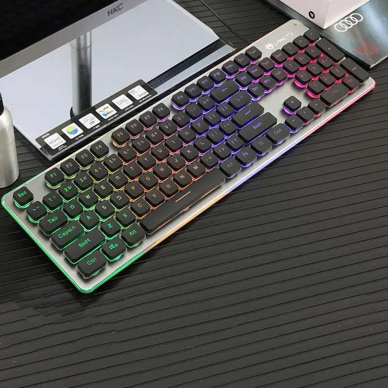 Wired RGB Backlit USB Gaming Keyboard